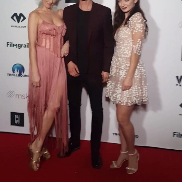 Fabiana Milazo FRINGE couture braid pink maxi 2/4